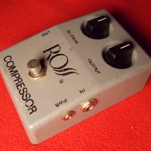 Ross Compressor Pedal rare original 1978 first year holy