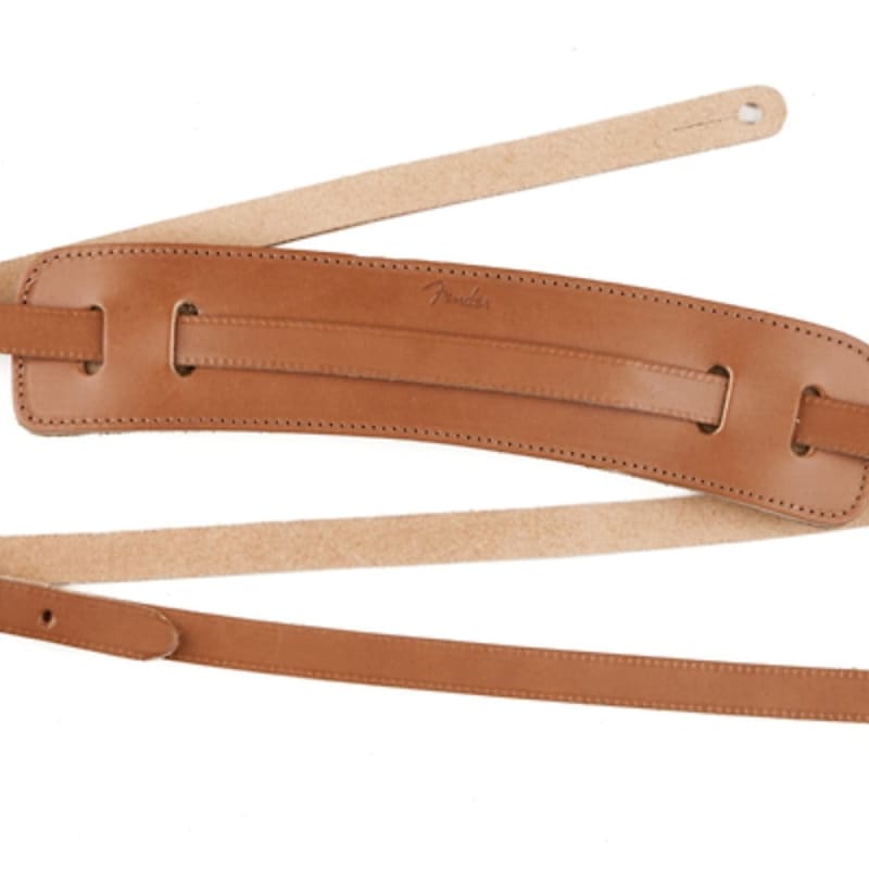 Photos - Guitar Fender ? Super Deluxe Vintage-style Strap, Natural Standard 