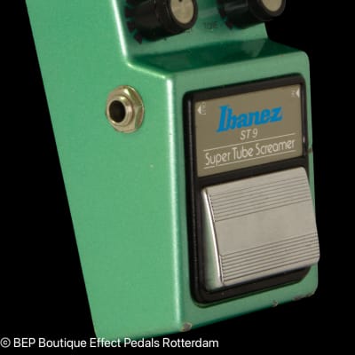 Ibanez ST-9 Super Tube Screamer with 2x JRC4558D op amps1984 s/n 420862 Japan image 2
