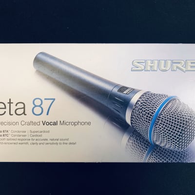 Shure Beta 87A Handheld Supercardioid Condenser Microphone image 2
