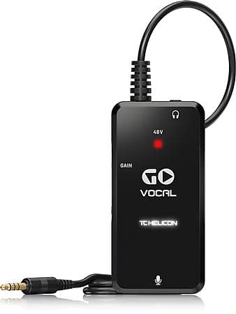 TC Helicon GO VOCAL Mobile Microphone Preamp / Audio Interface image 1