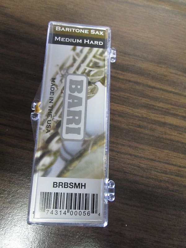 BARI brand BARITONE Sax synthetic saxophone reed MEDIUM HARD Reverb