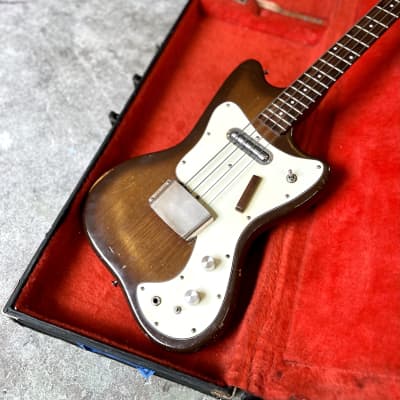 Silvertone  1442 Bass guitar 1960’s original vintage USA image 5