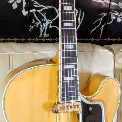 Sam Koontz 18"  Blonde Archtop   Guitar # 3009 J.C. 18 1967. image 4