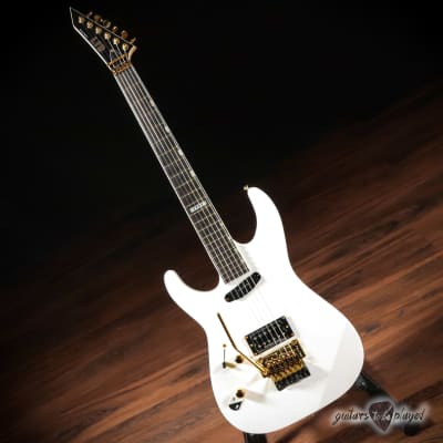 ESP LTD Mirage Deluxe '87 Left-Handed Guitar – Snow White for sale