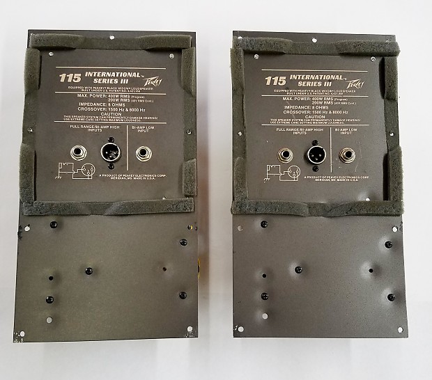 Peavey Crossovers 3 Way 1500hz 8000hz 400 Watt 8 Ohm Reverb