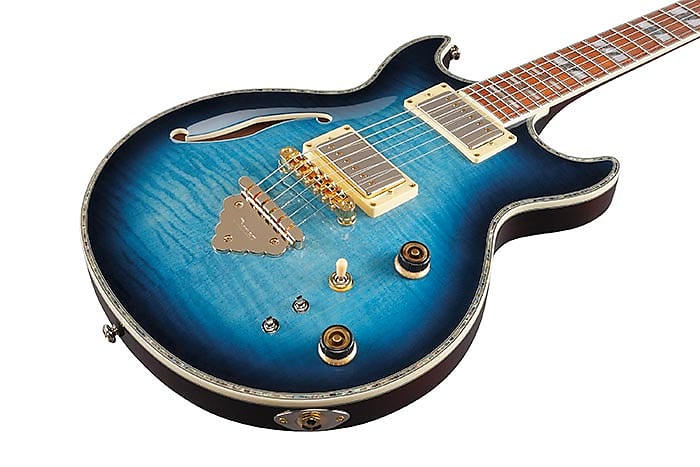 Ibanez Standard AR520HFM Electric Guitar - Light Blue Burst image 1