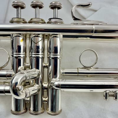 Bach LT180S72 Stradivarius Professional Trumpet - Silver-Plated image 9