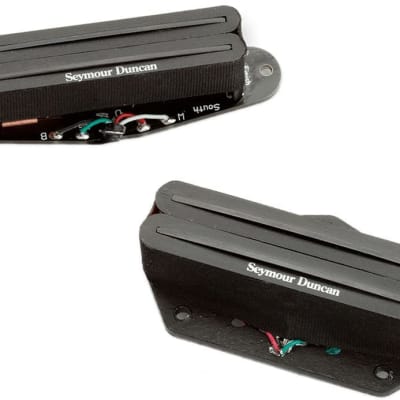 Seymour Duncan STHR-1 Hot Rails Tele Pickup Set - Black