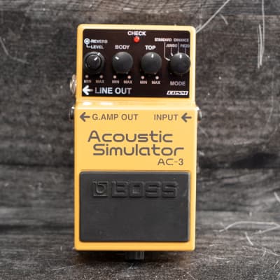 Boss AC-3 Acoustic Simulator Pedal | Reverb