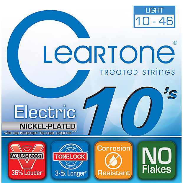 Cleartone Light Coated Electric Strings image 1