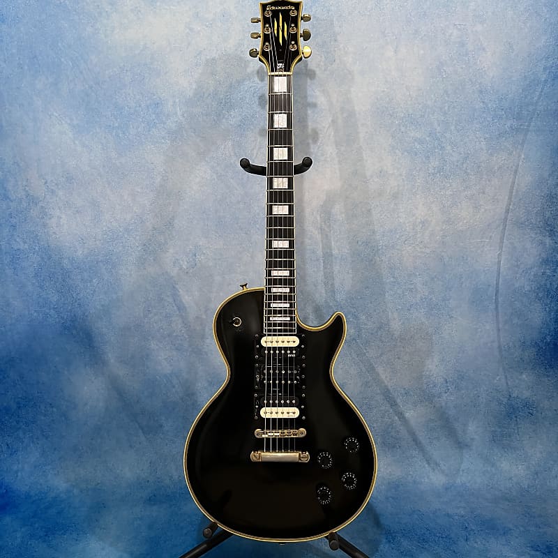 Edwards by ESP E-LP-100LTC 2000s Black Les Paul Custom Made in Japan