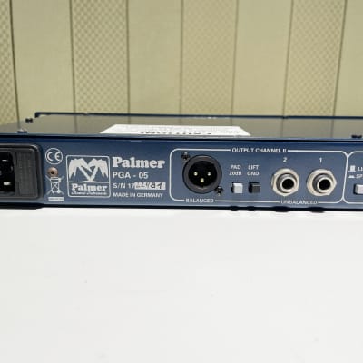 Palmer ADIG-ST PGA-05 Stereo DI Box Speaker Simulator image 6