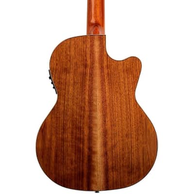 Kremona Rondo Thin Line Left-Handed Classical Acoustic-Electric Guitar Natural image 2