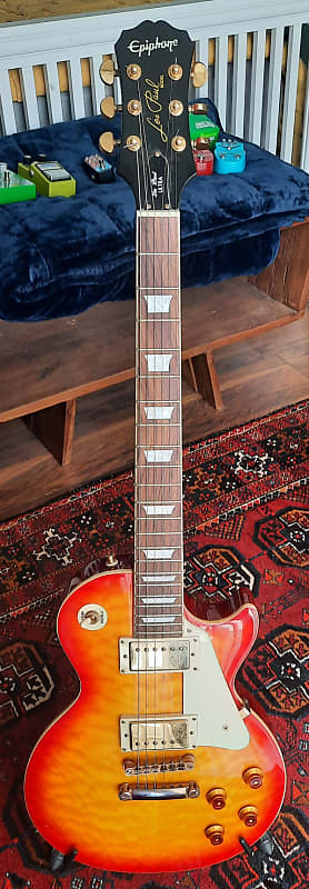 Epiphone Les Paul Ultra 2008 Quilted Cherry Burst image 1