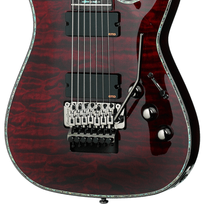 Schecter Hellraiser Extreme C-1 FR E Electric Guitar in See-Thru