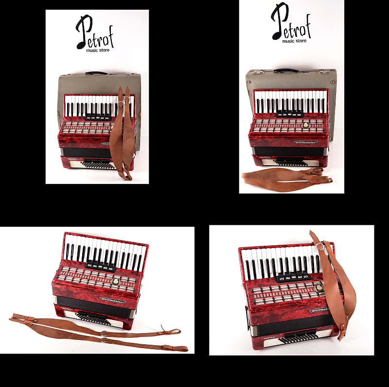 TOP German Made Piano Accordion Weltmeister Serino -60 bass