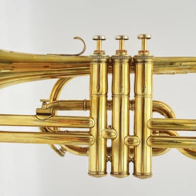 コルネット jerome thibouville lamy Jerome Thibouville Lamy French Wrap Cornet 1880s - Raw Brass