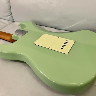 Shijie Guitar STN SSH Surf Green 2021 image 16