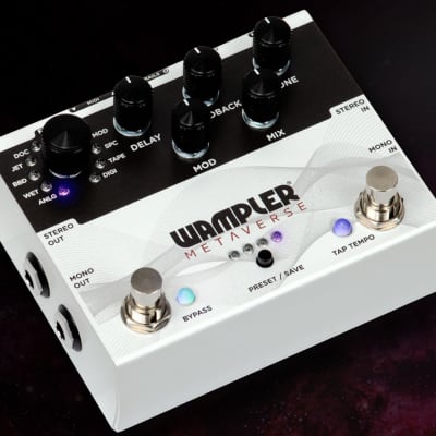 Reverb.com listing, price, conditions, and images for wampler-metaverse-delay-pedal