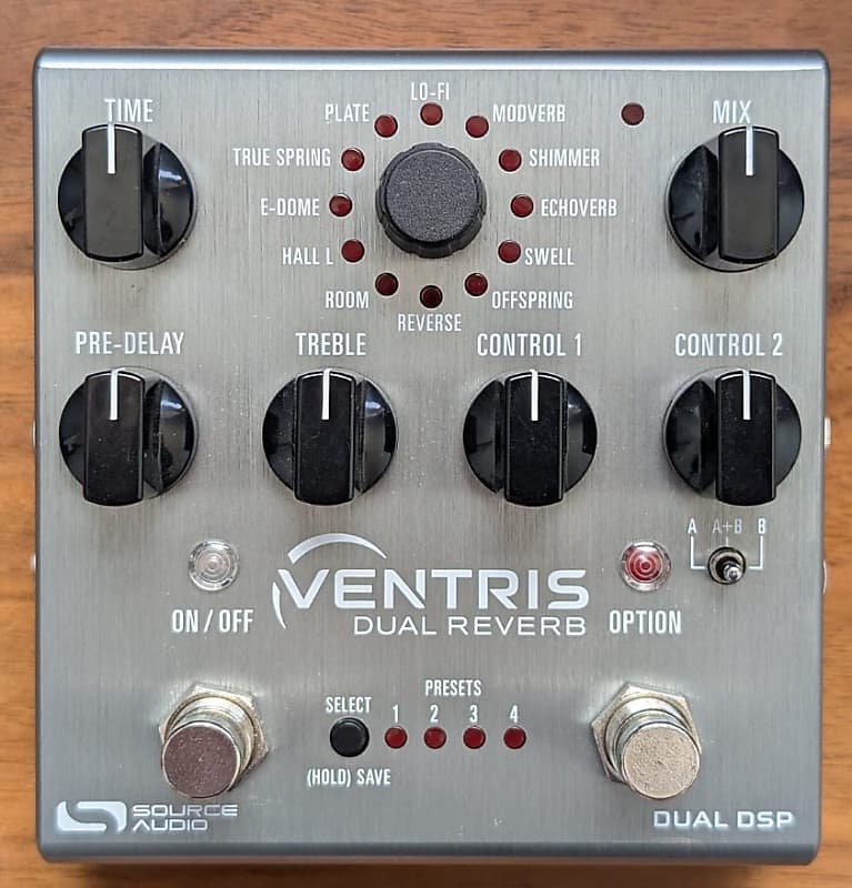 ギター SOURCE AUDIO SA262 VENTRIS DUAL REVERB Source Audio SA262 VENTRIS DUAL REVERB リバーブ ギター