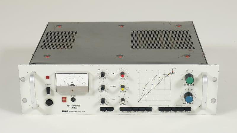 EMT 156 Stereo PDM compressor limiter expander (serviced) image 1