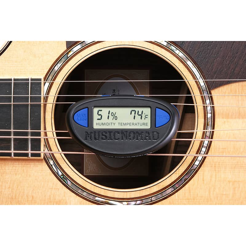 Music Nomad MN306 Guitar Humidifier & Humidity-Temperature Monitor Pak