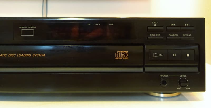 Vintage Rare DENON DCM-350 5-Disc Carousel CD on sale Player PCM Audio Technology / CD A