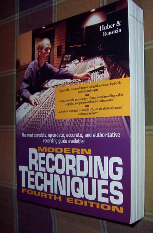 Modern Recording Techniques Book by Huber & Runstein Reverb