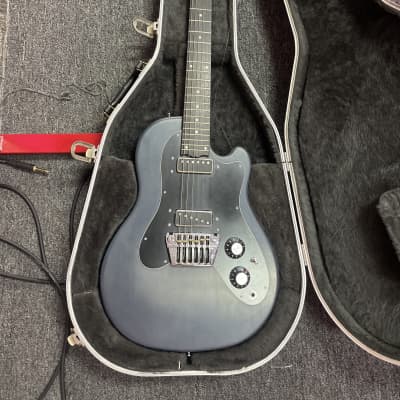 Ovation Viper in Grey Burst with Original Hard Shell Case | Reverb