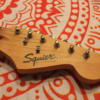 Hoobastank Autographed Fender Squier Bullet Stratocaster SSS (2000s) image 8