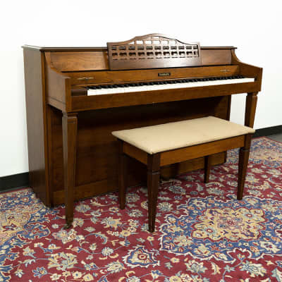 Baldwin Classic Upright Piano | Satin Walnut | SN: 1147792 image 3