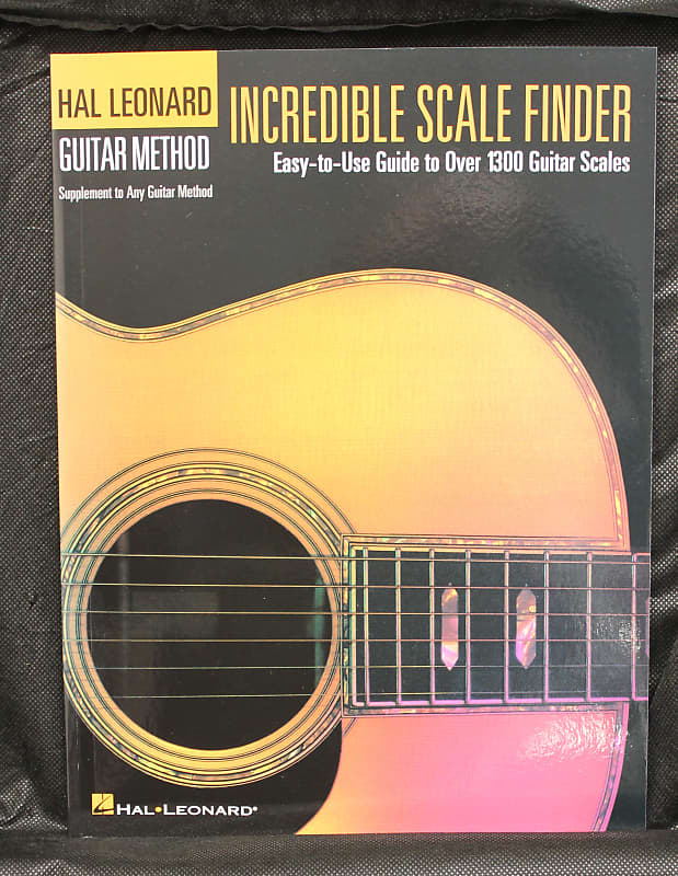 Hal Leonard Guitar Method Incredible Scale Finder 9x12 Book image 1