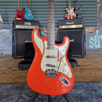 Burns Cobra Club Series Fiesta Red Electric Guitar for sale
