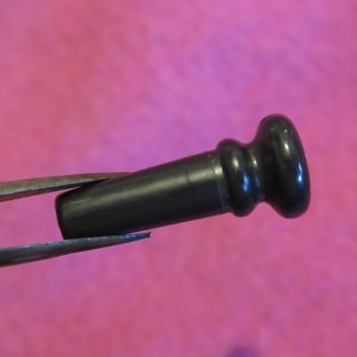 vintage 1959 Gibson strap button plug for es 175 archtop acoustic image 2