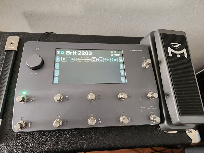 Neural DSP Quad Cortex With Mission Engineering Expression Pedal