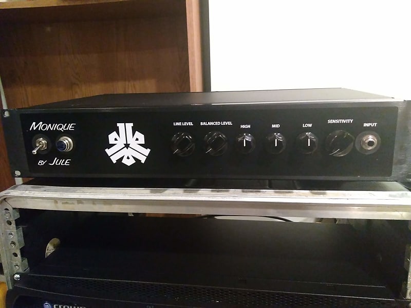 Jule Amps Monique Bass Preamp DI EQ Rackmount Reverb