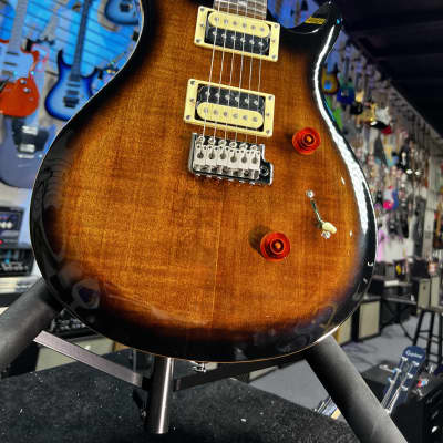 PRS SE Custom 24 Electric Guitar - Black Gold Sunburst Authorized Deal! 278 GET PLEK’D! image 5