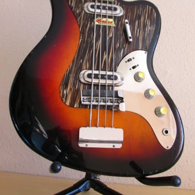 Framus Strato Deluxe Bass 1965 sunburst image 3