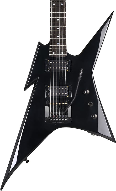 B.C. Rich USA Handcrafted Ironbird MK2 Legacy Kahler Electric Guitar - Gloss Black image 1