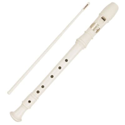 Soprano Descant Recorder - German Style 8 Hole With Cleaning Rod, Music Instrument image 1