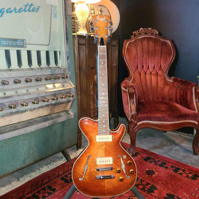 2006 Engel 14 inch hollow body Guitar - Tangerine for sale
