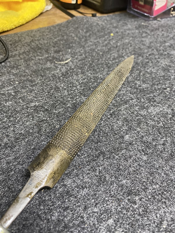 StewMac Double radius coarse Dragon Rasp | Reverb