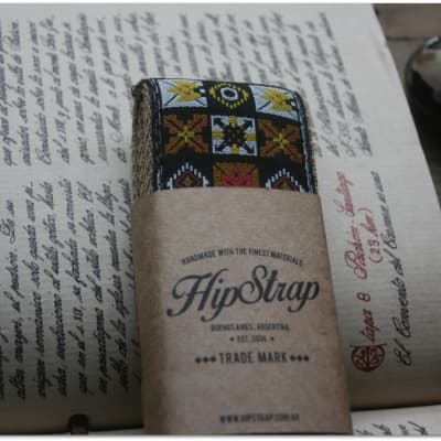 HipStrap "WOODSTOCK BROWN VINTAGE STYLE GUITAR STRAP" image 3