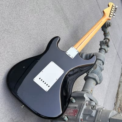 2001 Fender Custom Shop 56 NOS Stratocaster Black w/Case image 6