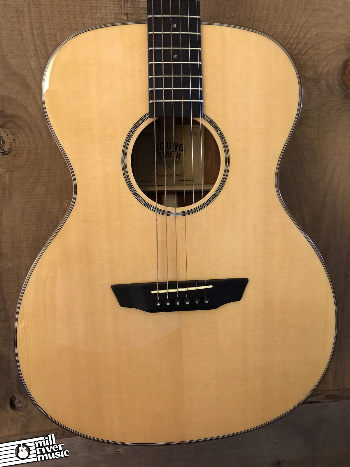 Sound Smith SMOM The Poet OM Acoustic Guitar Natural w/ HSC