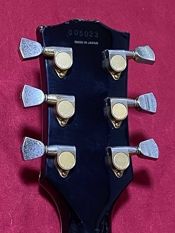 EpiphoneJAPAN Les Paul custom フジゲン  EMG Epiphone Les Paul Custom EMG Electric Guitar Black Used