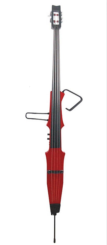 Geneva GBE-5001 Electric Douible Bass  Red image 1