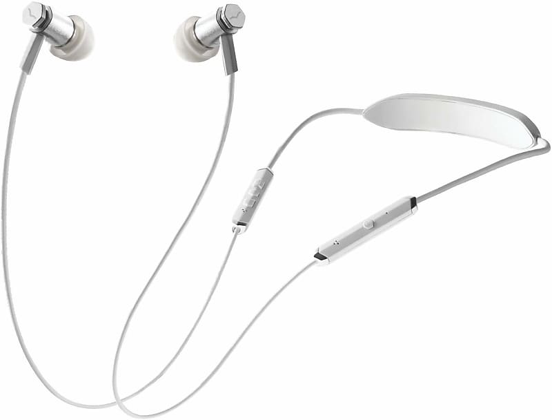 V-Moda FRZM-W-WSILVER Forza Metallo Wireless (Silver) In-Ear Headphones & Mic image 1