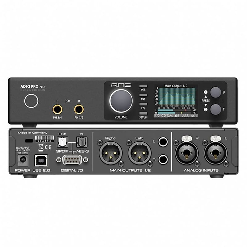 RME ADI-2 PRO FS R Black Edition AD/DA Audio Converter | zZounds